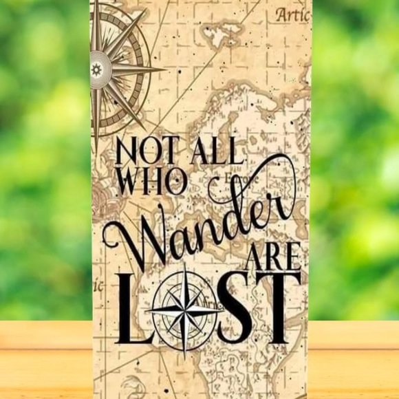 All who wander are  lost Tumbler - Picture 1 of 1